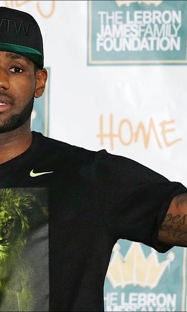 LeBron homecoming: 'I'm not going anywhere ever again'